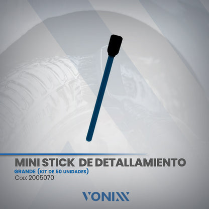 Kit de 50 unidades de mini stick de detallamiento - Vonixx