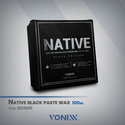 Native Black Paste Wax 100ml - Vonixx