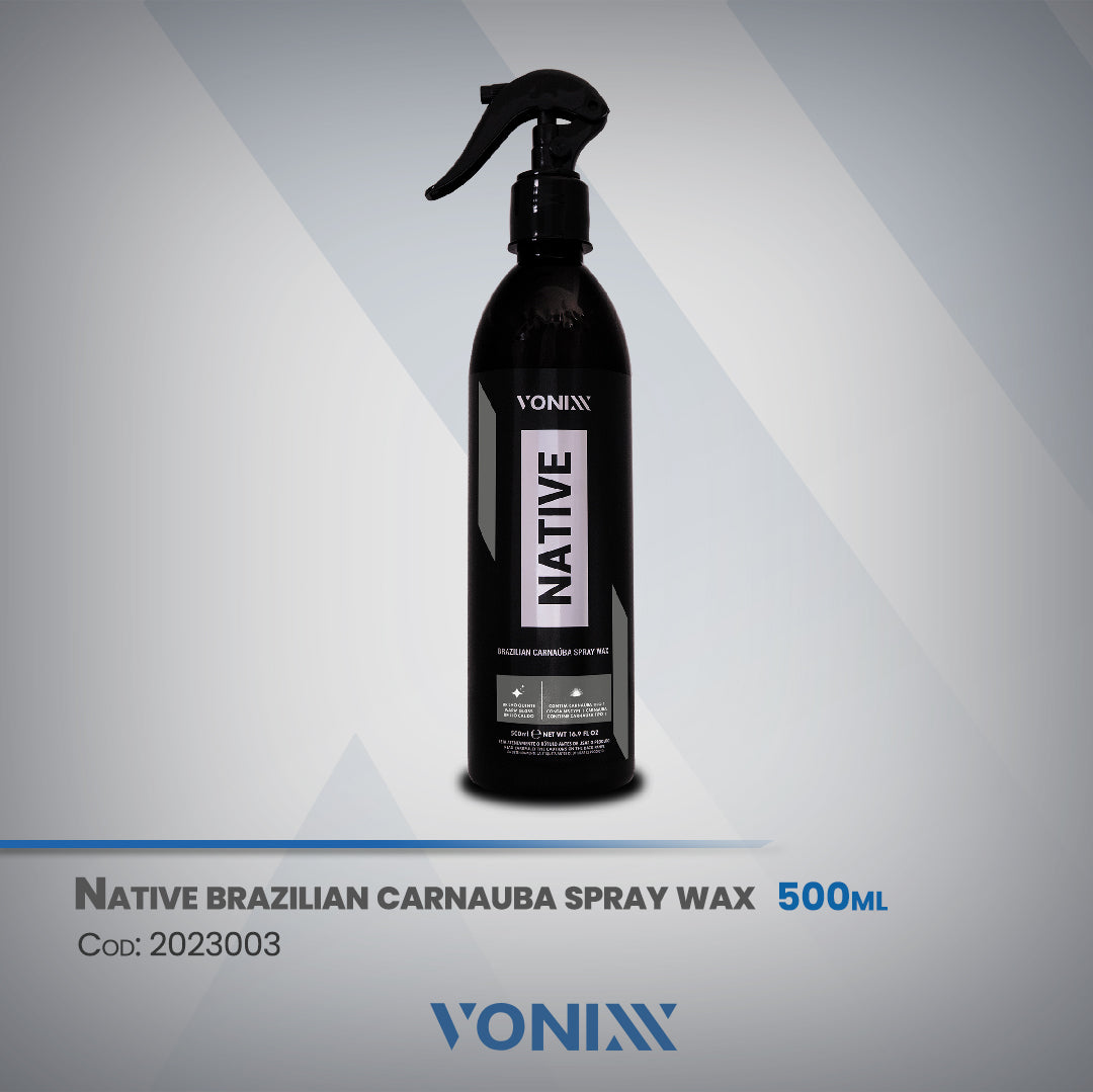 Native Brazilian Carnauba Spry Wax 500ml - Vonixx